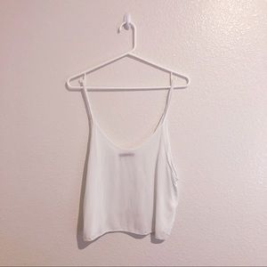 White Crop Top